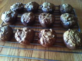 Banana Chocolate Chip Muffins (gluten-free)