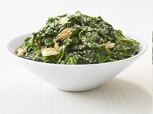 Spinach with Sesame and Garlic