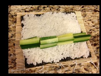 Cucumber Maki Rolls 2